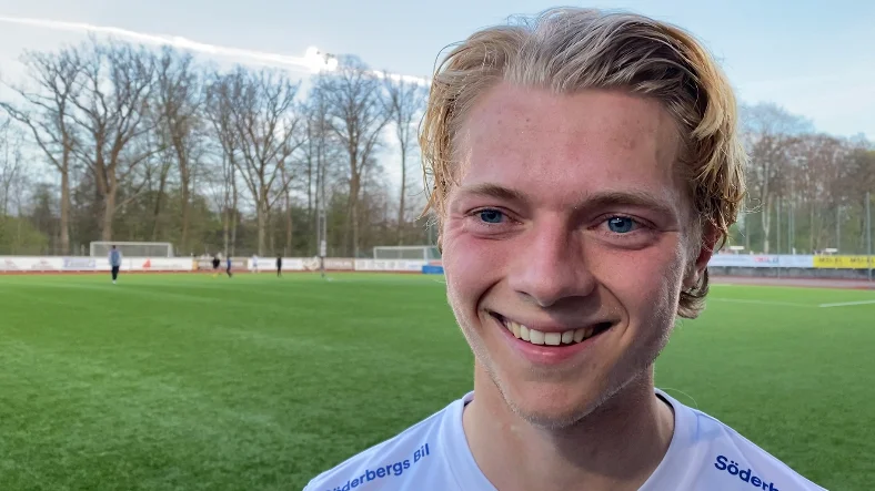 Elvis Lindkvist satte ett vackert mål mot Djurgården.