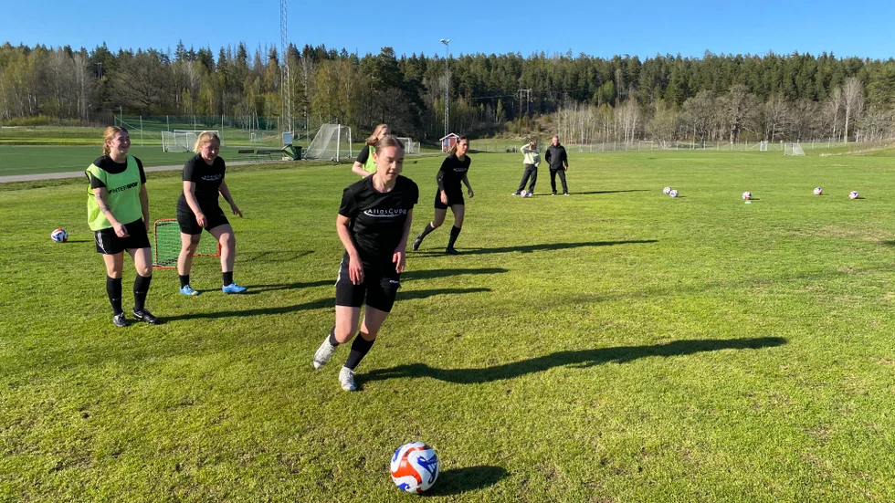 Hilda Ström är initiativtagare till att första damlaget i fotboll startats i centralorten i Finspång.