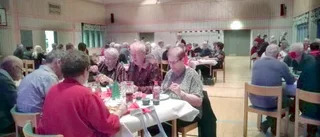 Dignande julbord i Töre