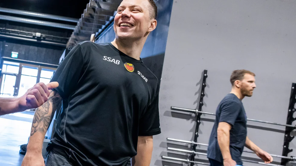  Erik Gustafsson har planen klar inför den andra kvartsfinalen mot Växjö.