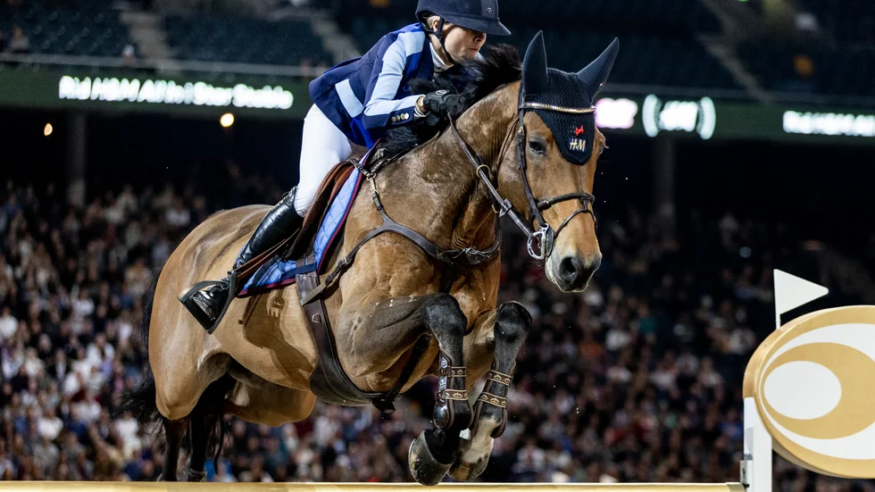 Malin Baryard Johnsson och övriga i landslaget har fått en ny ordförande i Svenska ridsportförbundet: Sandra Ruuda. Ruuda blir därmed historisk som den första kvinnan på posten. Arkivbild.