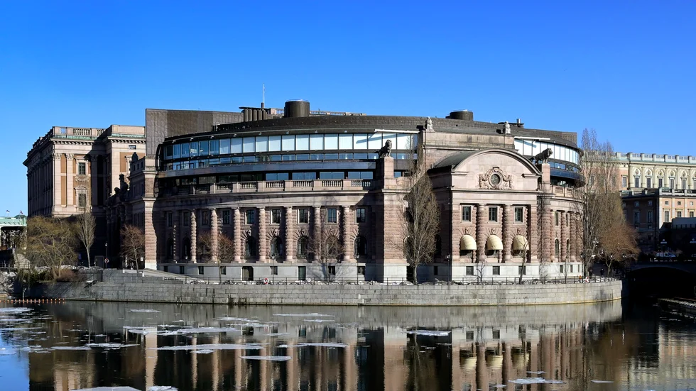 Riksdagen sade ja till den nya terroristlagen. Arkivbild.