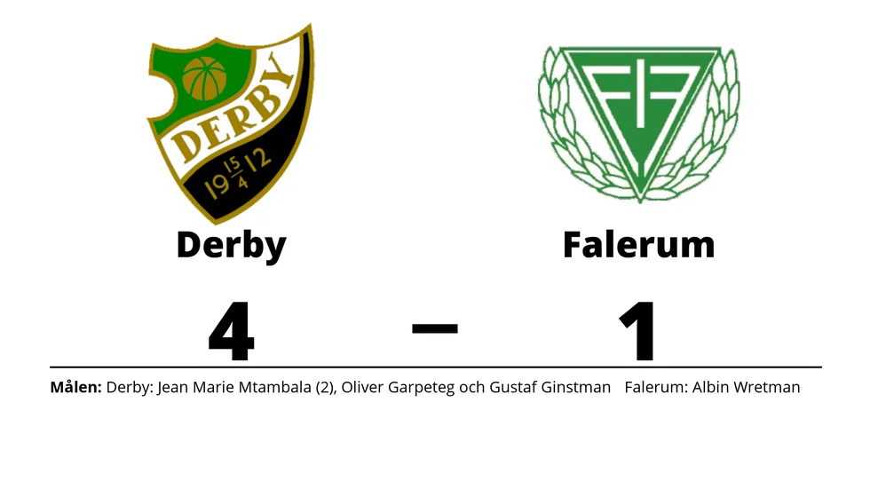 BK Derby vann mot Falerums IF
