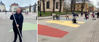 Storgatans förvandling – målad av ungdomar
