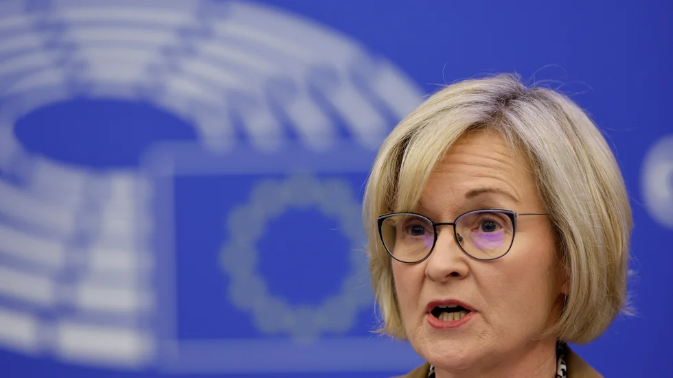 EU:s finansmarknadskommissionär Mairead McGuinness. Arkivfoto.