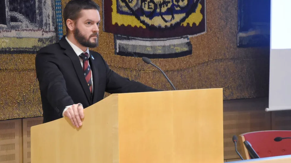 "INGET VI FÖRESPRÅKAR", säger Robert Håkansson, ordförande i SD Norrbotten om kommentaren.
