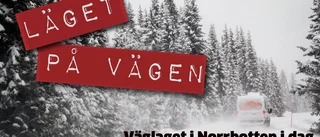 Just nu: Läget på vägarna
