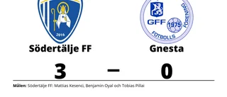 Bortaförlust för Gnesta mot Södertälje FF