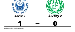 Älvsby 2 föll mot Alvik 2