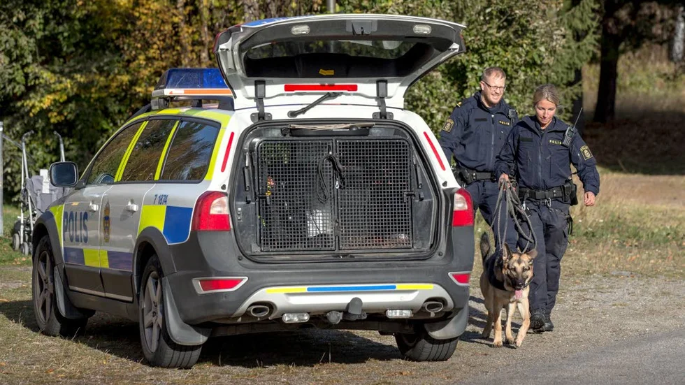 Bild: Jens Ökvist | Yxhugget gav upphov till ett stort polispådrag.