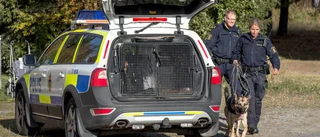 Polisens bilder: Slog yxan i ytterdörren