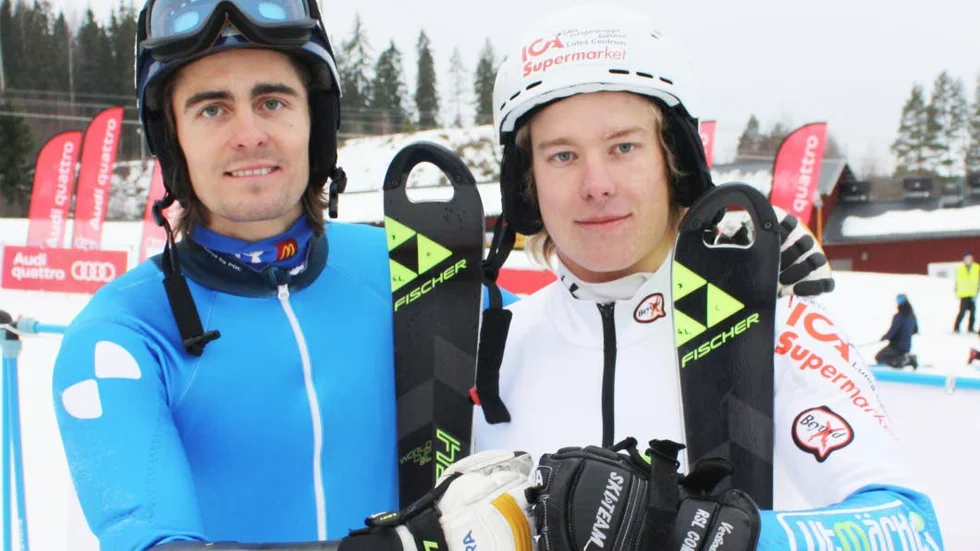 Gustav Lundbäck och Kristoffer Jakobsen.