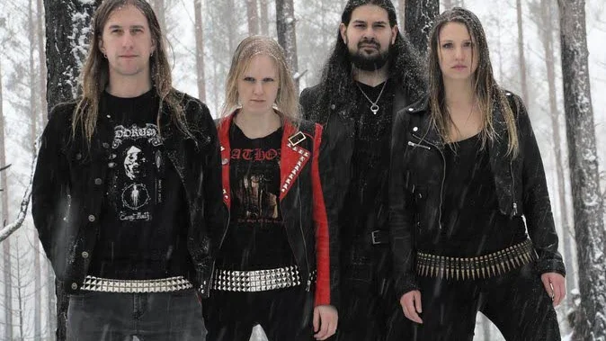 Thrash: Från vänster: Pontus Pettersson-Gull, Linnea Landstedt, Nino Vukovic och Majsan Lindberg.