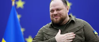 Ukrainas talman på besök i Sverige