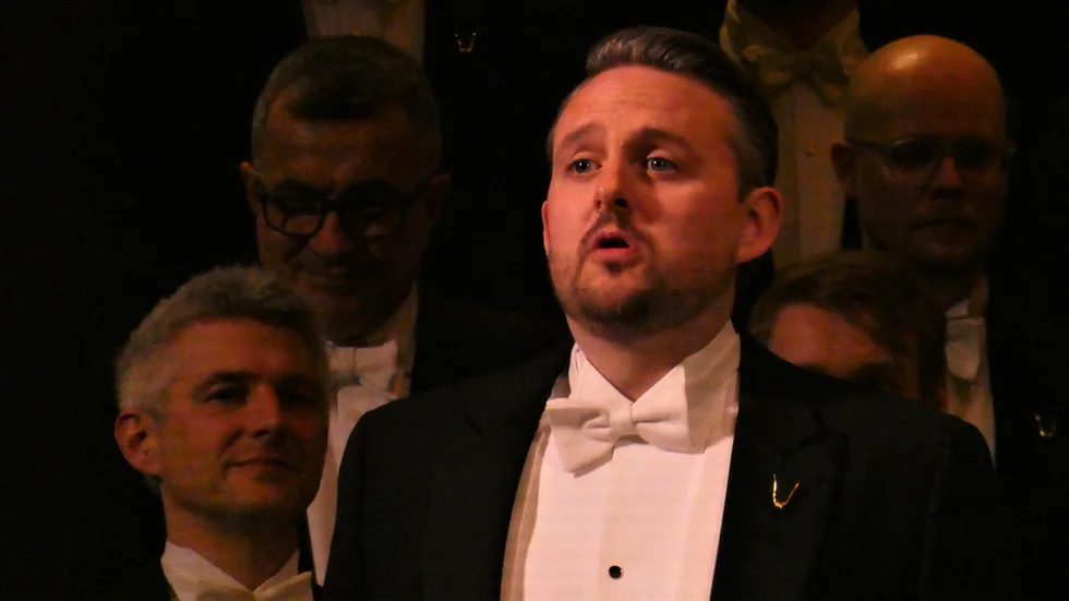 Tobias Westman visade sin klass i Offenbachs "Kleinzach" på OD:s Vårkonsert.