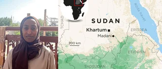 Safa är fast i Sudan: "Är väldigt rädd"