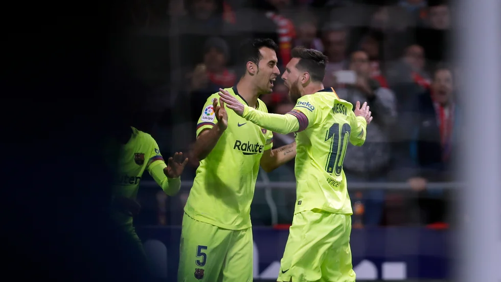 Lionel Messi och Sergio Busquets får spela ihop igen. Arkivbild.