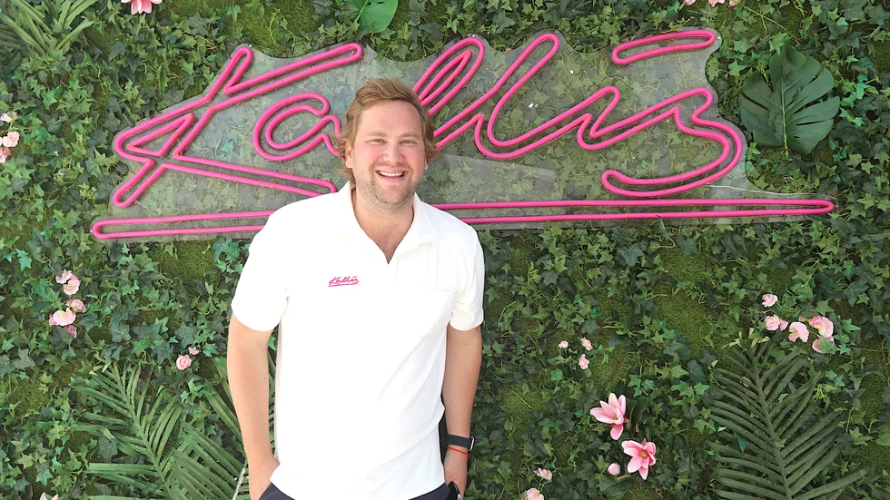 Carl-Johan Kristiansson på Kallis. 