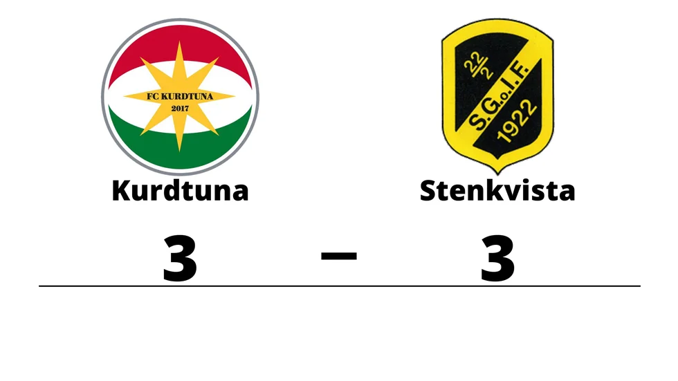 FC Kurdtuna spelade lika mot Stenkvista GoIF