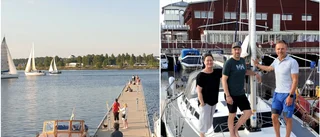 Segelbåtar intog Norra hamn: "En fantastisk plats"