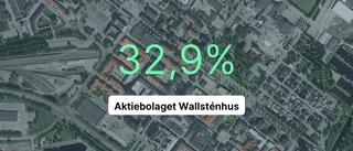 Kraftig ökning av resultatet för Wallsténhus