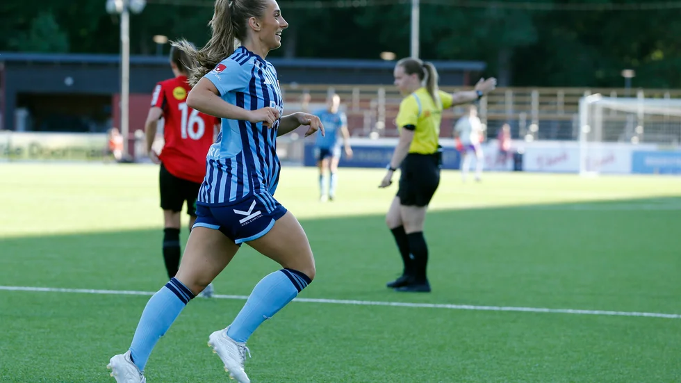 Tilde Lindwall spräckte nollan på Grimsta IP.