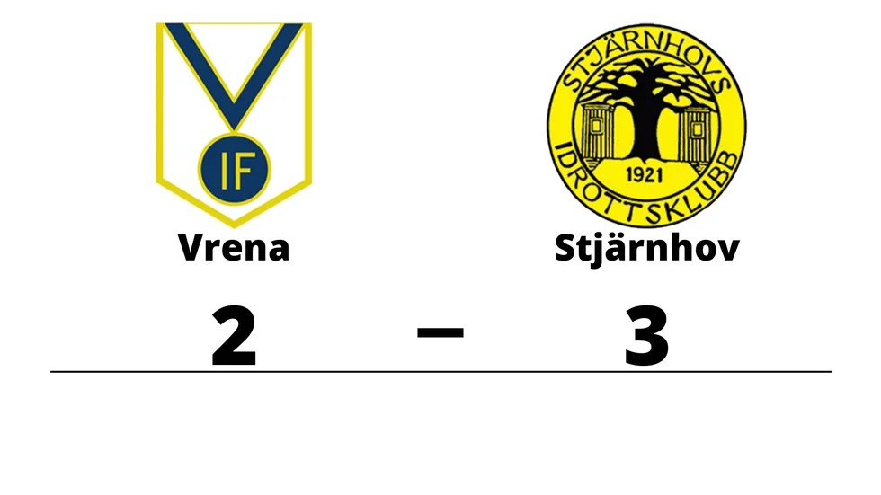 Vrena IF förlorade mot Stjärnhovs IK