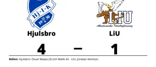 Hjulsbro har sex raka segrar - vann mot LiU med 4-1
