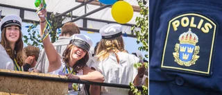 Polisen om studentfirandet: "Man har gjort det bra helt enkelt"