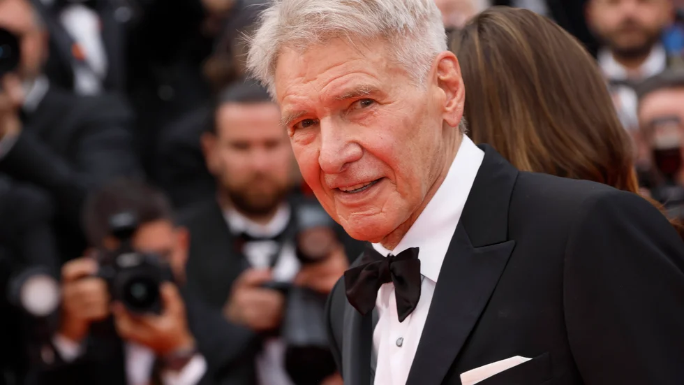 Harrison Ford vid filmens världspremiär i Cannes. Arkivbild.