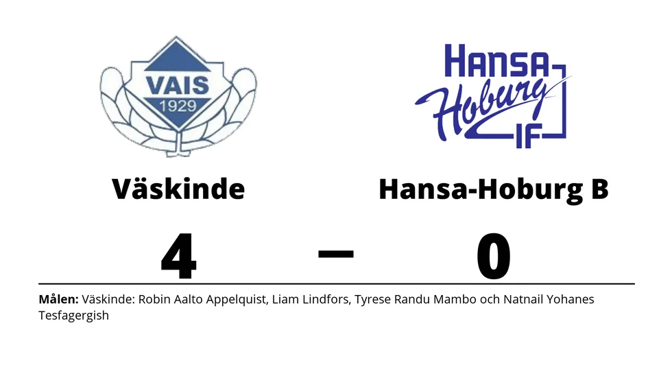 Väskinde AIS vann mot IF Hansa-Hoburg B