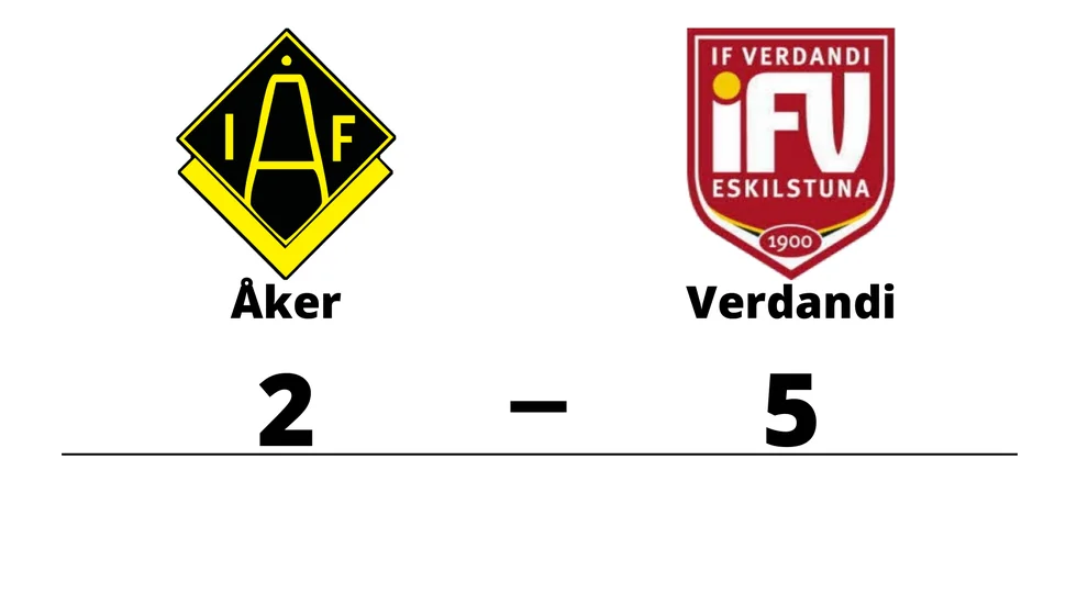Åkers IF förlorade mot IF Verdandi