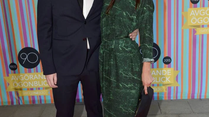 Lars Winnerbäck och Agnes Kittelsen gifte sig på valborgsmässoafton.