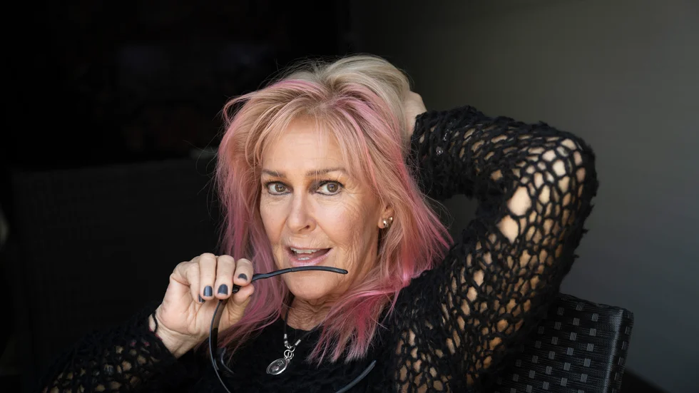 Rockveteranen Lita Ford spelar på Sweden Rock.
