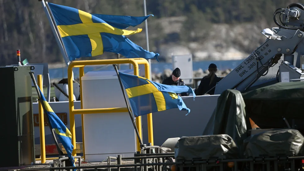 Redo för Nato. Arkivbild.