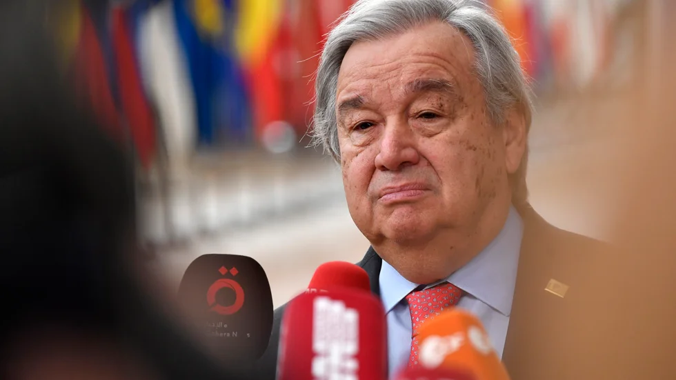 FN:s generalsekreterare António Guterres. Arkivbild.
