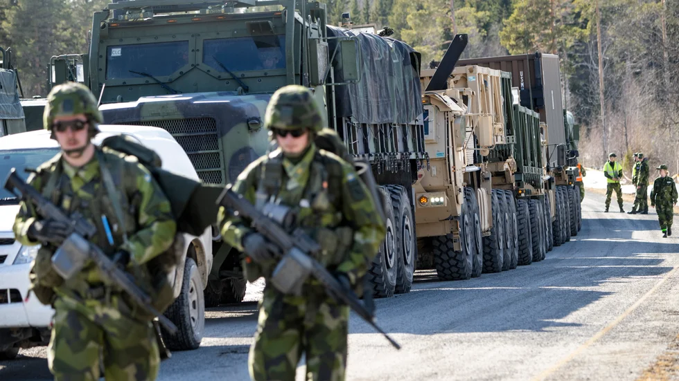 Flera stora militärövningar genomförs i Småland och Östergötland i maj. En av dem äger rum i våra trakter.