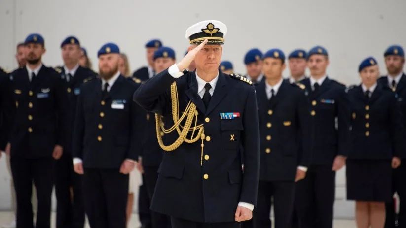 Mats Antonson är chef för helikopterflottiljen. 