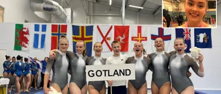 Guld, silver och brons för Gotlands gymnastikjuniorer 