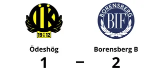 Borensberg B vann borta mot Ödeshög