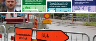 Linköping blir Grävköping – här är listan på årets grävarbeten