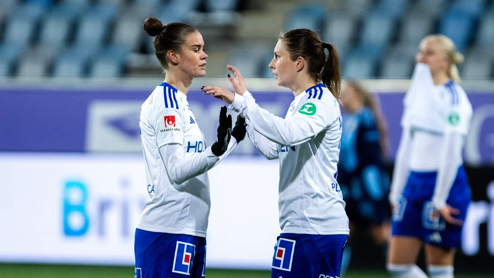 My Cato och Fanny Andersson har bildat centralt mittfält hittills i den damallsvenska upptakten. 