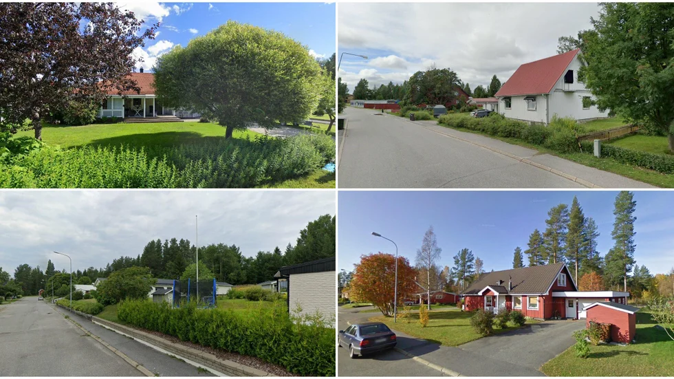 Midsommarstigen 15, Industrivägen 20, Sandgärdsvägen 21 och Disponentvägen 27