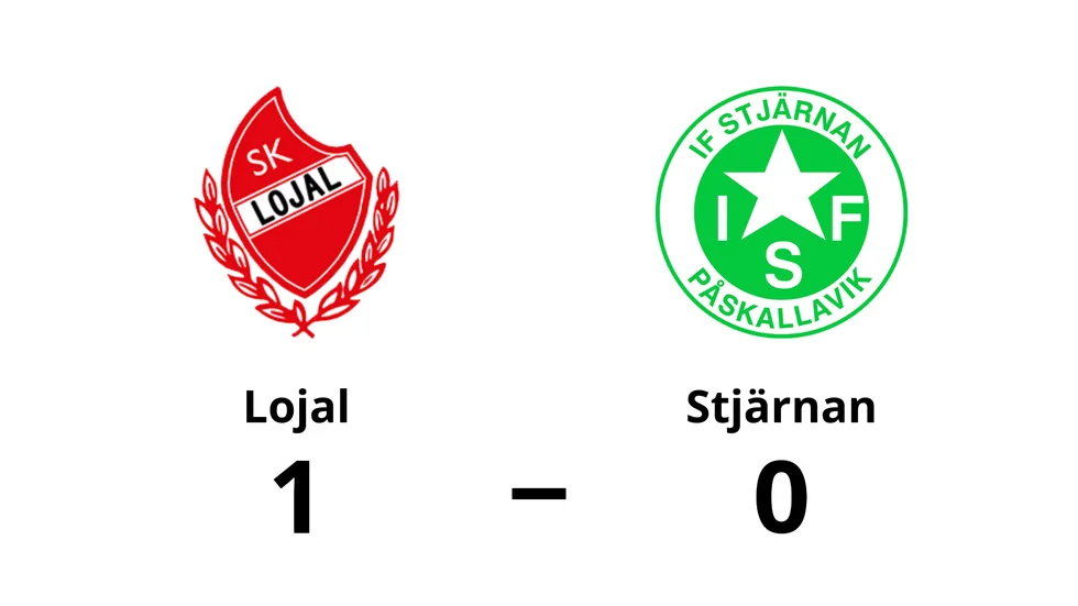 SK Lojal vann mot IF Stjärnan