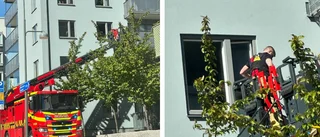 Räddningstjänsten ryckte ut till flerfamiljshus efter brandlarm