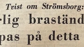 Piteå-Tidningen 13 maj 1949.