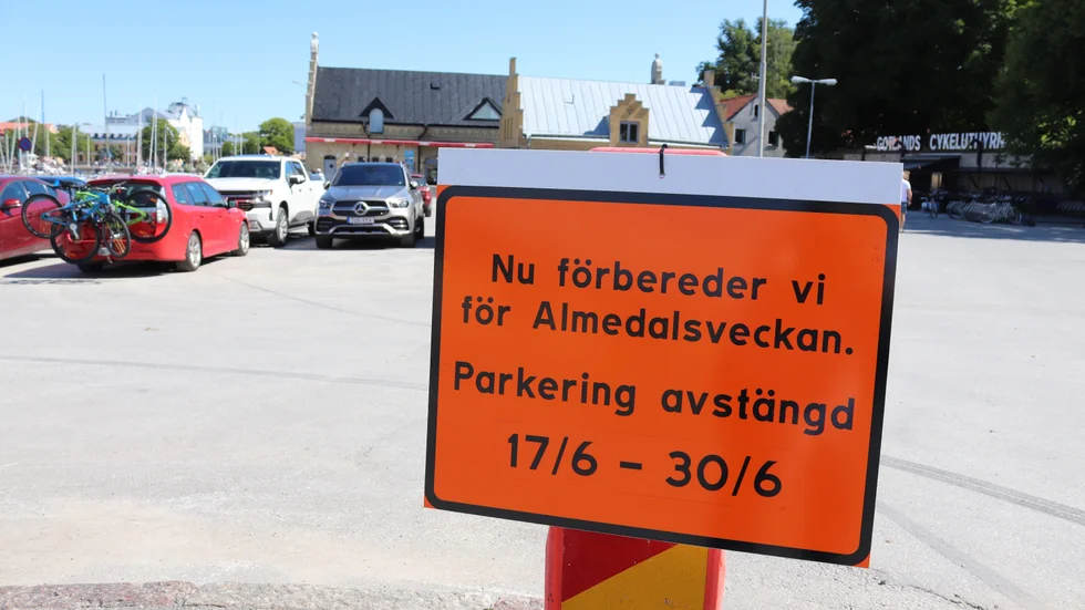 Skylt för den som kom från söder. Men ingen i norr.