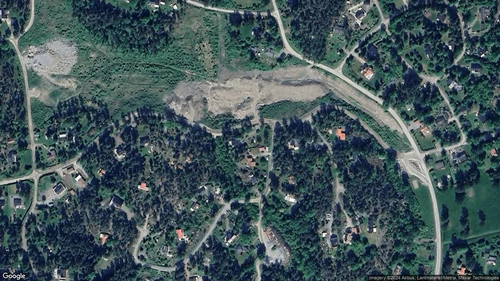 Området kring Bergsvägen 9