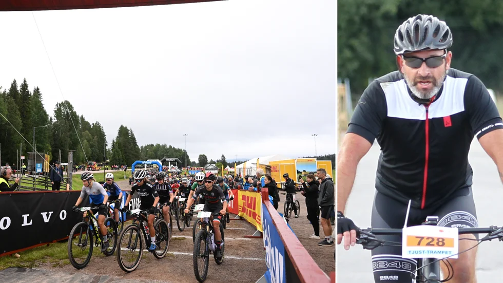 Flera cyklister från Västerviks kommun fanns på plats i Dalarna för att delta i Cykelvasan; bland andra Fabian Wiklund.