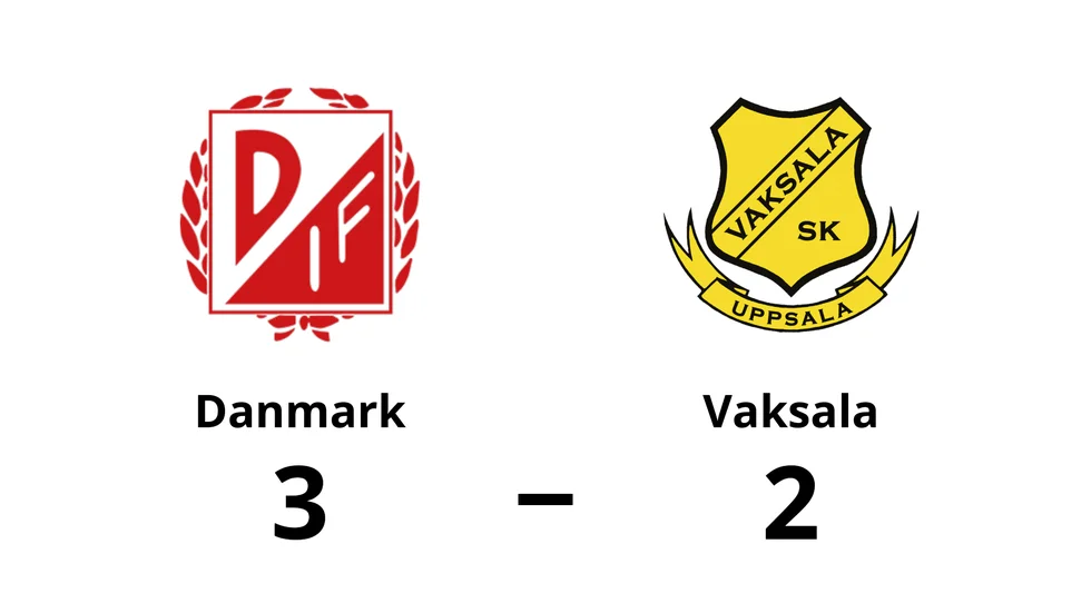 Danmarks IF vann mot Vaksala SK